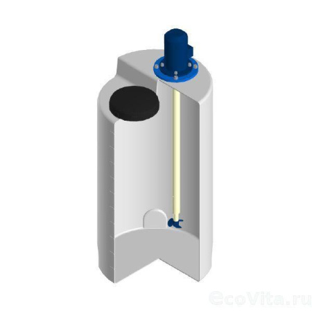 Asterion быстроходный миксер Микс N для емкости 200 л