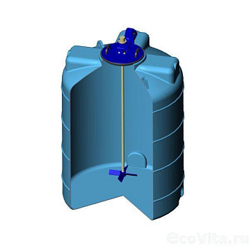 Asterion тихоходный миксер Микс L для 2003ВФК2 0.75 кВт