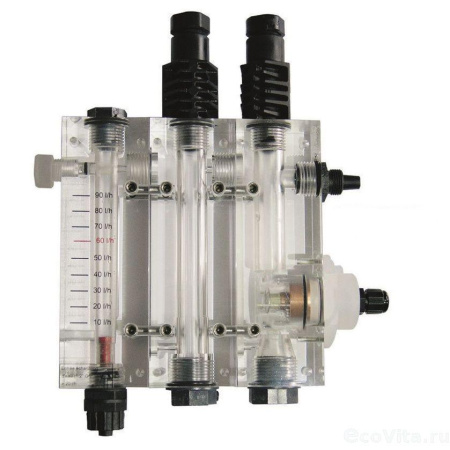 Seko ячейка на 4 датчика расход-pH-Redox-хлор