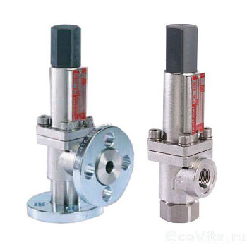 Etatron предохранительный клапан 1200 л/ч AISI