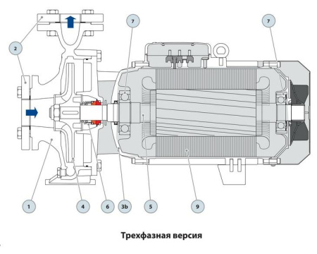 Центробежный насос Pedrollo F 65/200AR