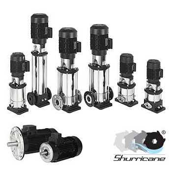 Вертикальный многоступенчатый насос EBARA EVMSG15 2F5 Q1BEG/2,2