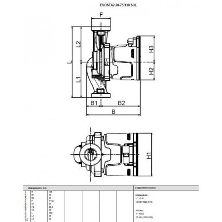 Насос циркуляционный бытовой DAB EVOSTA2 20-75/130 SOL