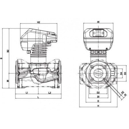 Насос циркуляционный промышленный DAB EVOPLUS B 40/340.65 SAN M