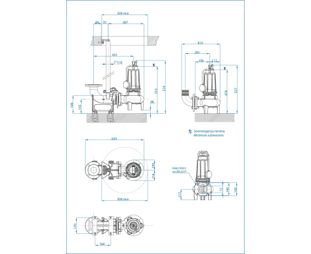 Насос погружной Dreno DNA 65-2/150 T
