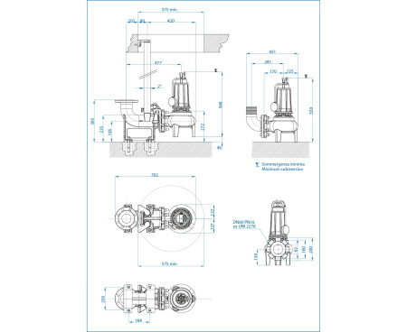 Насос погружной Dreno DNB 80-2/150 T