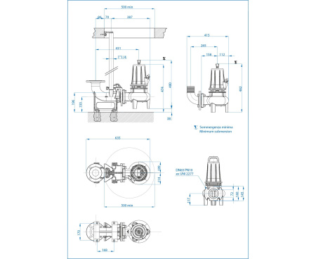 Насос погружной Dreno DNA 65-2/220 T