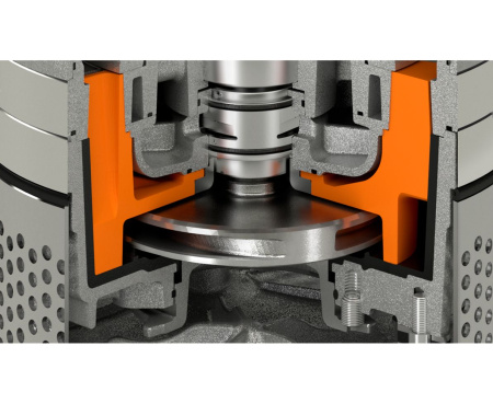 Дренажный насос WEDA D70H 400В под шланг 4"