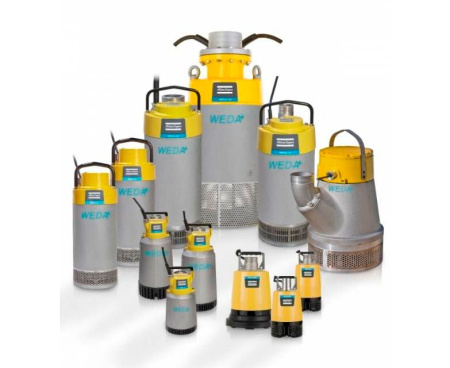 Дренажный насос WEDA D60N 400В под шланг 4"