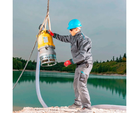 Шламовый насос WEDA L50N 400В под шланг 4"