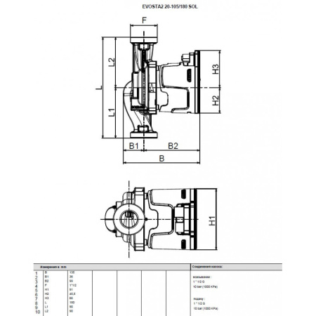Насос циркуляционный бытовой DAB EVOSTA2 20-105/180 SOL