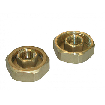 Комплект латунных гаек DAB BRASS UNION KIT 1 1/2" х 1/2" F