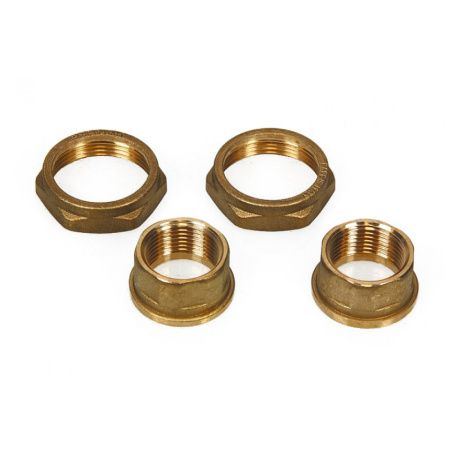 Комплект латунных гаек DAB BRASS UNION KIT 1 1/2" х 3/4" F