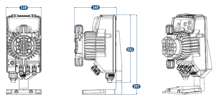Дозирующий насос Seko Tekna Evo AKL 600