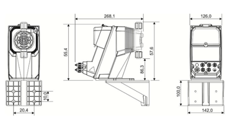 Дозирующий насос Seko Maxima MAG 600