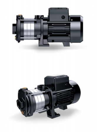 Горизонтальные многоступенчатые насосы из нержавеющей стали ECH 2-D