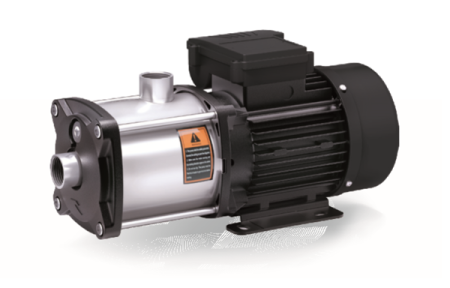 Горизонтальные многоступенчатые насосы из нержавеющей стали EMH2