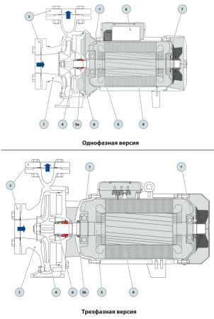 Центробежный насос Pedrollo F 32/160B