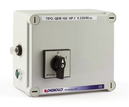 Пульт QEM 150 для погружных скважинных электронасосов Pedrollo