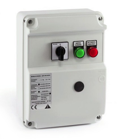 Пульт QES 300 MONO для погружных скважинных электронасосов Pedrollo