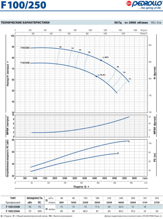 Центробежный насос Pedrollo F 100/250A