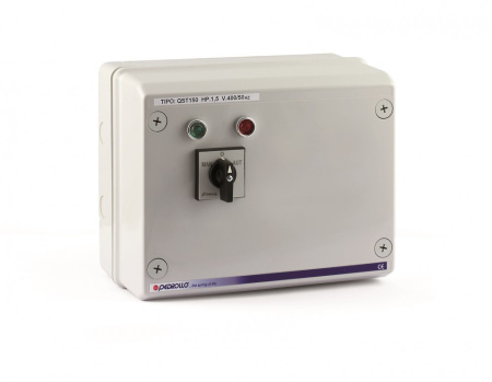 Станция управления QST 4000 для погружных скважинных электронасосов Pedrollo с датчиками уровня