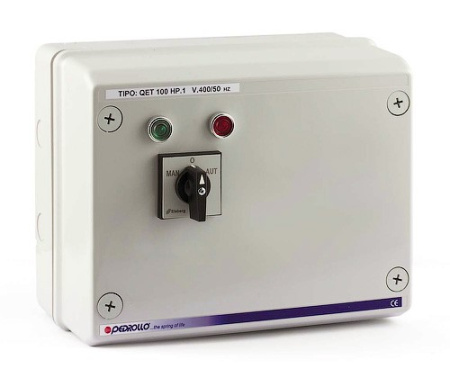 Пульт QET 4000 для погружных скважинных электронасосов Pedrollo