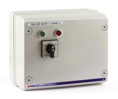Пульт QET 300 для погружных скважинных электронасосов Pedrollo