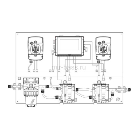 Дозирующая станция eONE GUARD MAX PH/RX/CL/T/CL TOTAL